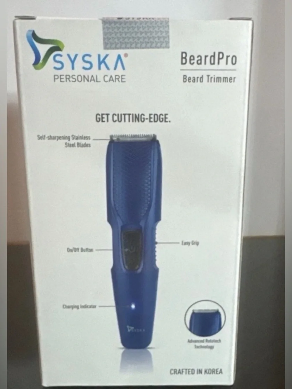 Syska Beard Pro Trimmer – Beard & Hair Trimmer for Men – NIB